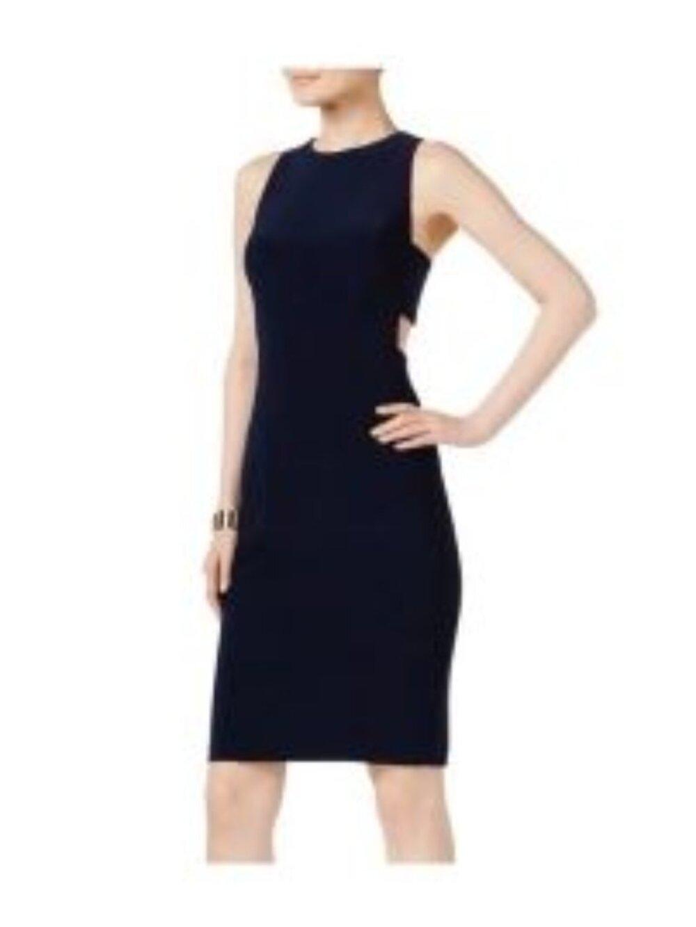 Aqua Dresses Little Black Cocktail Dress Side Panel Cutout Bloomingdales Size 2